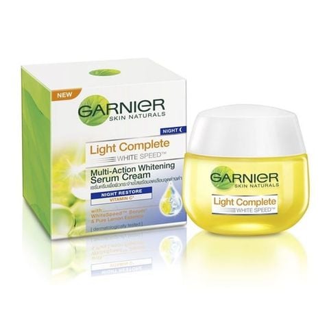 GARNIER_Mặt Nạ Ngủ Dưỡng Trắng Da Tinh Chất Sữa Chua 50ml