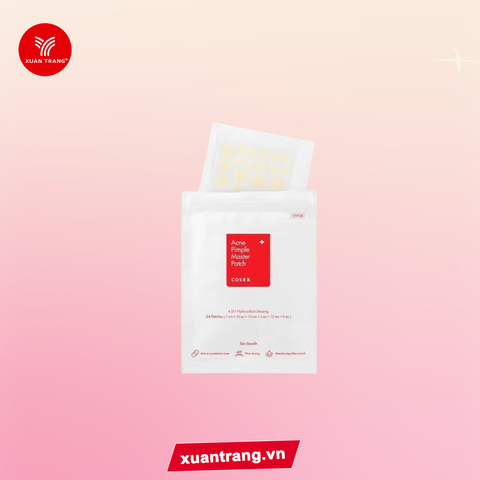 COSRX_Miếng Dán Trị Mụn Acne Pimple Patch 24 Miếng (Đỏ)