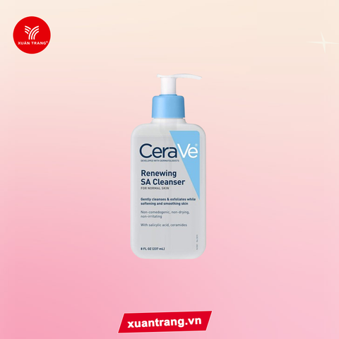 CERAVE_Sữa Rửa Mặt Tẩy Tế Bào Chết Renewing SA Cleanser 237ml