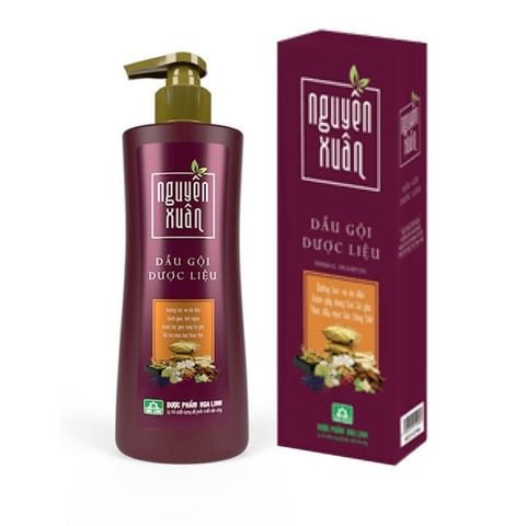 NGUYÊN XUÂN_Dầu Gội Dược Liệu Cho Tóc Thường Đỏ 250ml