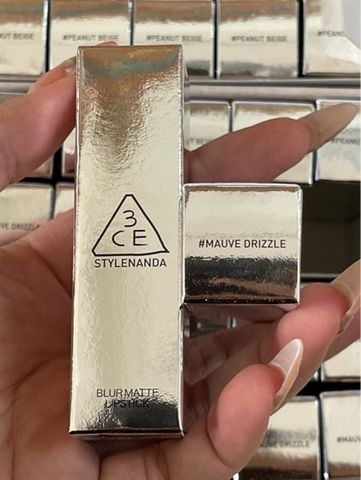 3CE_Son Thỏi Blur Matte Lipstick #Mauve Drizzle 4G