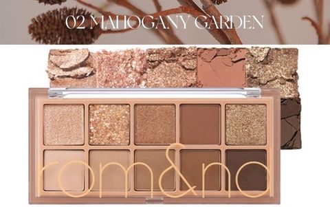 ROMAND_Bảng Phấn Mắt 10 Ô Better Than Palette #02 Mahogany Garden
