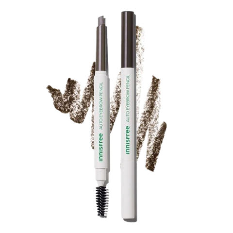 INNISFREE_Chì Kẻ Mày Auto Eyebrow Pencil #05 Expresso Brown