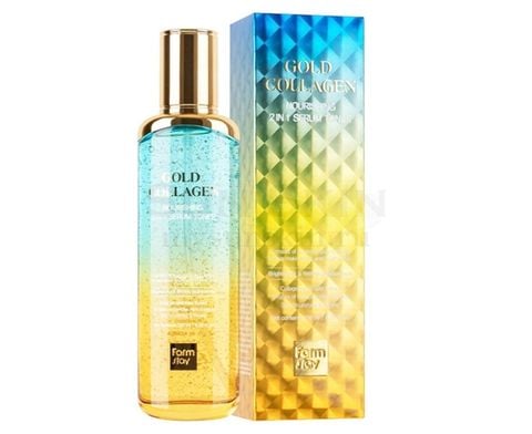 FARMSTAY_Tinh Chất Serum & Toner 2in1 Từ Vàng 24k Và Collagen 130ml