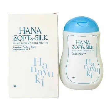 HANAYUKI_Dung Dịch Vệ Sinh Nữ Hana Soft & Silk Xanh 150g