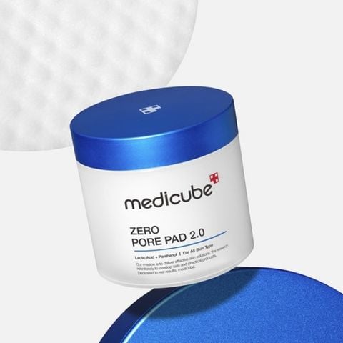 MEDICUBE_Toner Pad Thu Nhỏ Lỗ Chân Lông Zero Pore Pad 70 Miếng (Xanh Dương)