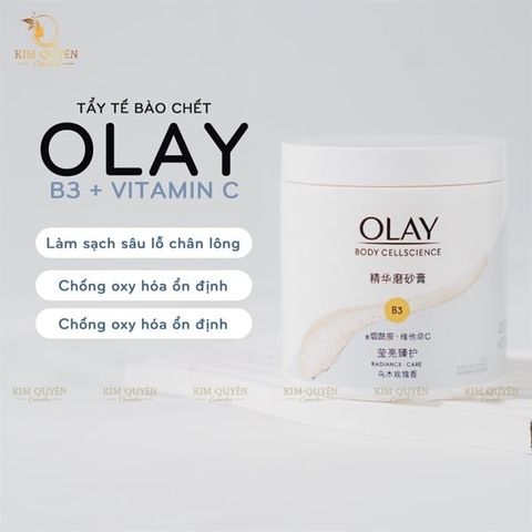 OLAY_Tẩy Da Chết Body B3 Vitamin C 200g
