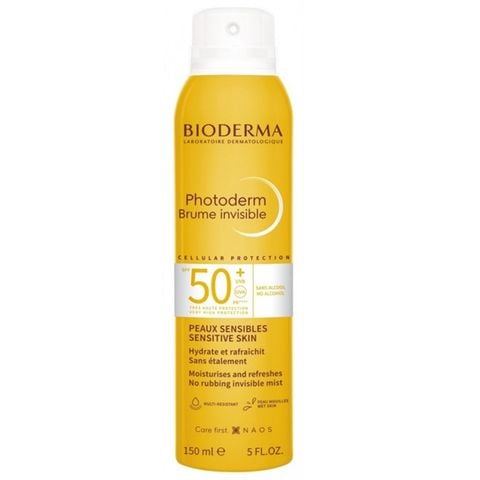 BIODERMA_Xịt Chống Nắng Photoderm Brume Solaire Invisible 150ml