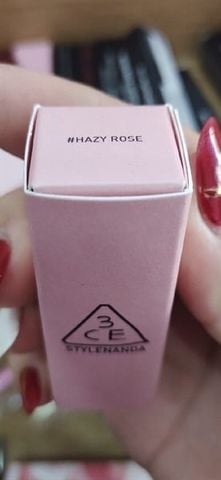 3CE_Son Thỏi Soft Matte Lipstick #Hazy Rose 3.5G