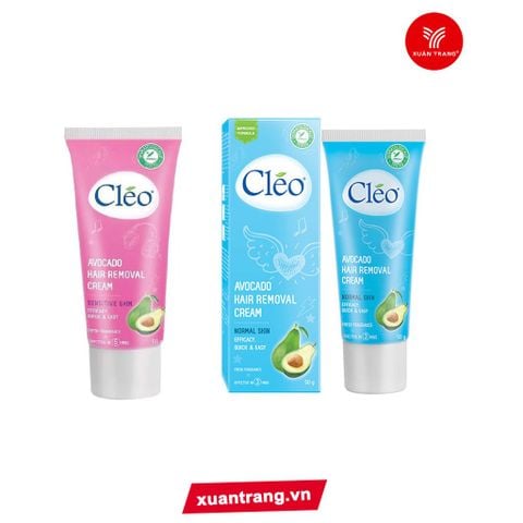 CLEO_Tẩy Lông Tẩy Lông Da Thường (Xanh) 50g