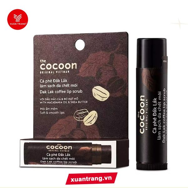 COCOON_Tẩy Tế Bào Chết Môi Từ Cà Phê Đắk Lắk Mới 5g