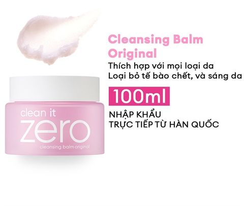 BANILA CO_Sáp Tẩy Trang Clean It Zero Cleansing Balm Original 100ml