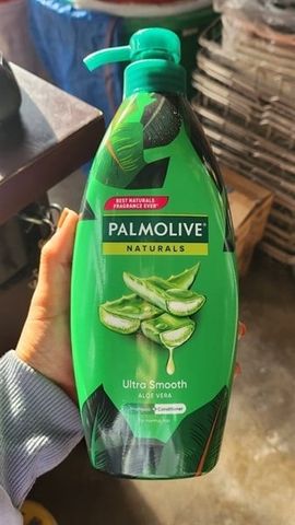 PALMOLIVE_Gội Xả Dành Cho Tóc Thường 600ml (Xanh)