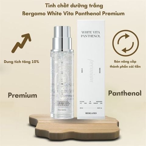 BERGAMO_Tinh Chất White Vita Panthenol Premium 120ml
