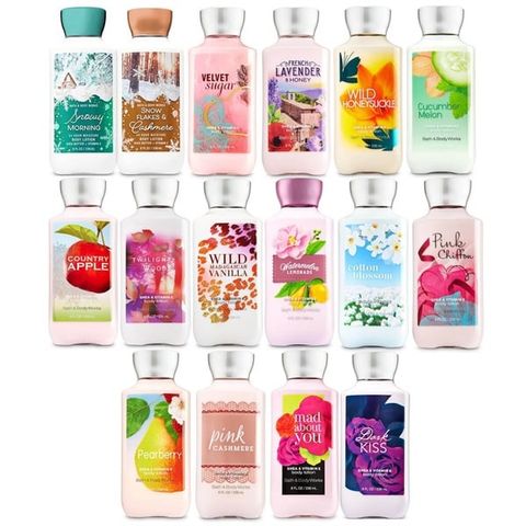 B&BW_Sữa Dưỡng Thể Body Lotion Các Mùi 236ml