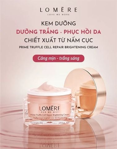 LOMERE_Kem Dưỡng Trắng, Phục Hồi Da 50ml