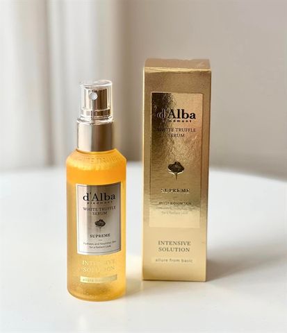 D'ALBA_Tinh Chất Dưỡng Da Dạng Xịt White Truffle Prime Intensive Serum 100ml