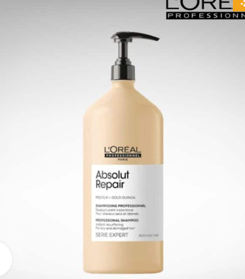 L'OREAL_Dầu Gội Phục Hồi Dành Cho Tóc Hư Tổn 1500ml (Vàng)