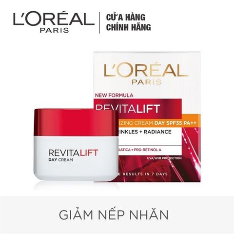L'Oreal_Kem Dưỡng Ngày Chống Nhăn Săn Chắc Da Revitalift 50ml