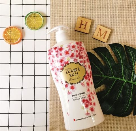 DOUBLE RICH_Sữa Tắm Hoa Anh Đào 800g