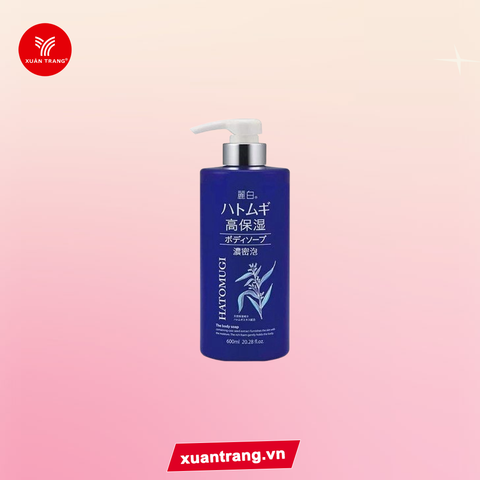 HATOMUGI_Sữa Tắm Giữ Ẩm 600Ml