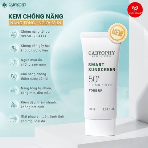 CARYOPHY_Kem Chống Nắng Nâng Tone SPF50+ PA+++ 50ml