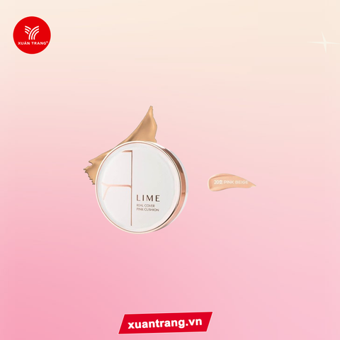 Lime_Phấn Nước Real Cover Pink Cushion SPF50+ No.20 20g(1)