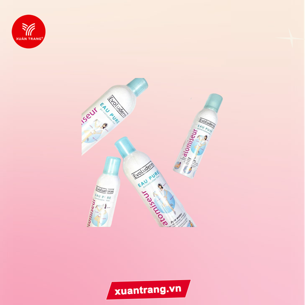 EVOLUDERM_Xịt Khoáng Pure Water Atomiseur 400Ml