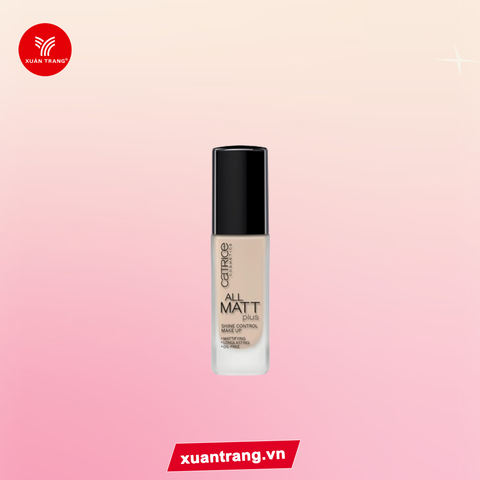 CATRICE_Kem Nền All Matt Shine Control Make-up 30ml #010 Neutral Light Beige
