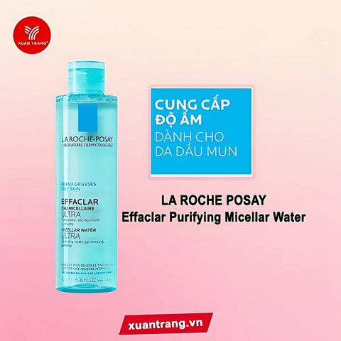 LA ROCHE POSAY_Nước Tẩy Trang Effaclar Purifying Micellar Water 400Ml