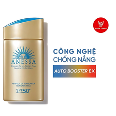 ANESSA_Sữa Chống Nắng Dưỡng Da Kiềm Dầu Bảo Vệ Hoàn Hảo SPF50+ (Mẫu Mới)