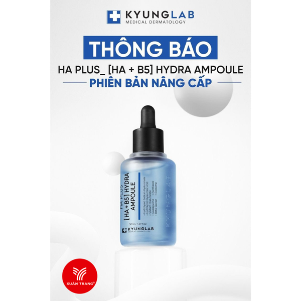KYUNGLAB_Tinh Chất Cấp Ẩm, Làm Dịu Và Phục Hồi Da HA Plus HA+B5 Hydra 50ml