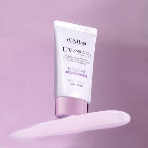 D'ALBA_Kem Chống Nắng Nâng Tông Tím Hiệu Chỉnh Sắc Da 50ml