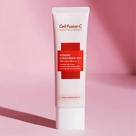 CELL FUSION C_Kem Chống Nắng Toning Sunscreen 100 50Ml