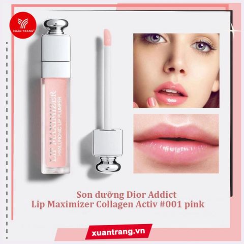 DIOR_Son Dưỡng Addict Lip Maximizer 001 Pink 6ml (Không Hộp)