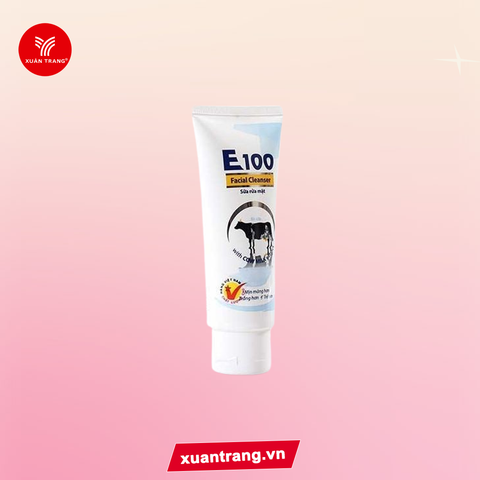 Sữa Rửa Mặt E100 Sữa Bò 80ml