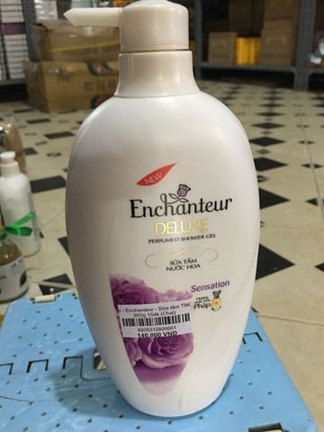 ENCHANTEUR_Sữa Tắm Nước Hoa Deluxe Sensation (Tím) 650g
