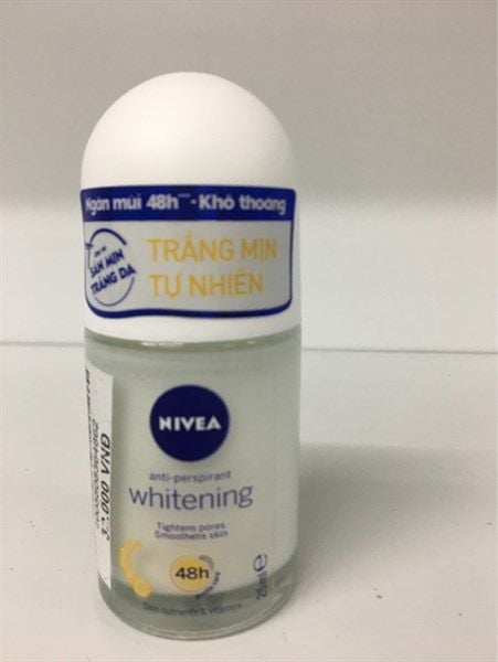 81657 NIVEA_Lăn Ngăn Mùi Nữ Trắng Mịn Tự Nhiên 25ml
