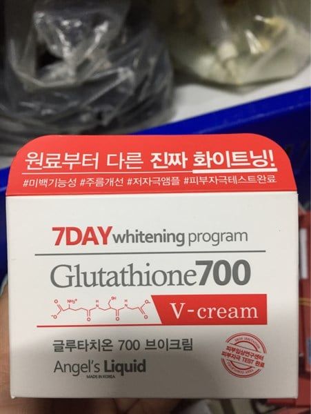 ANGEL'S LIQUID_Kem Dưỡng Sáng Da Mờ Thâm Program Glutathione 700 V-Cream 50ml