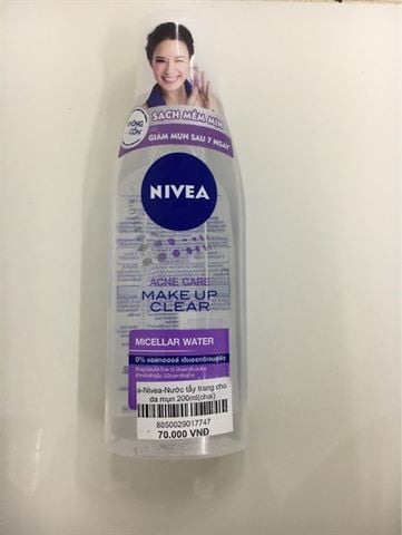 89271 NIVEA_Nước Tẩy Trang Dành Cho Da Mụn 200ml