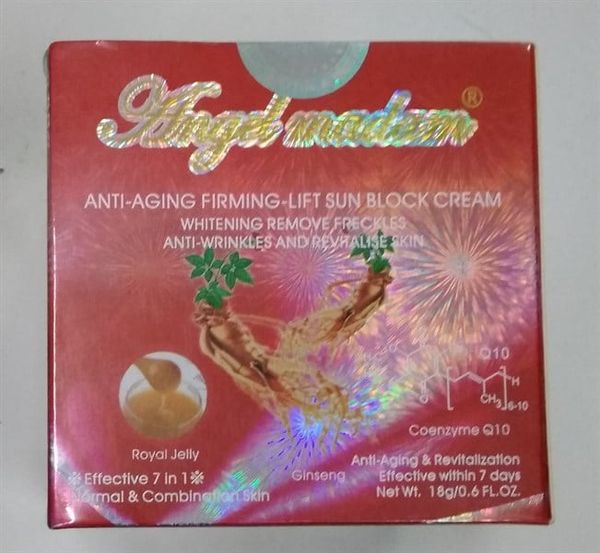 ANGEL MADAM_Kem Hồng Sâm Chống Lão Hóa, Xóa Nếp Nhăn, Trẻ Hóa Da 18G (Đỏ)