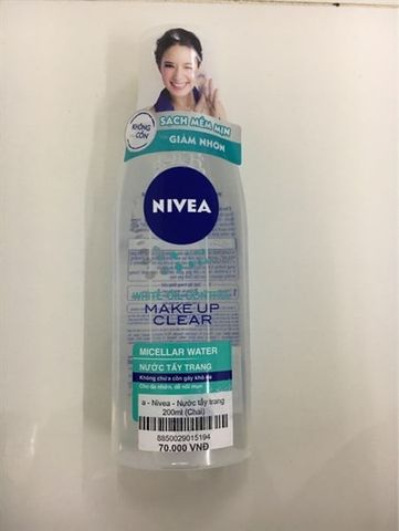 86609 NIVEA_Nước Tẩy Trang Dành Cho Da Nhờn 200ml