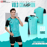 Bộ bóng chuyền Riki Vol 3 nam - xanh ngọc