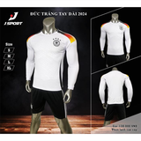 Áo bóng đá tay dài JP ĐỨC - TRẮNG
