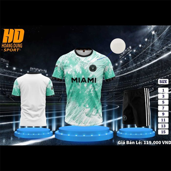 Quần Áo BĐ HD Miami - xanh