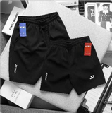Quần cầu lông nam Yonex - đen logo trắng