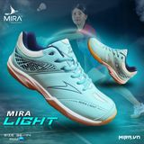 Giày cầu lông Mira Light - xanh nhạt