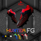 giày bóng đá S11 Mira Hunter - đen đỏ