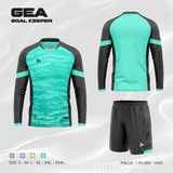 Bộ thủ môn JP Gea - xanh ngọc