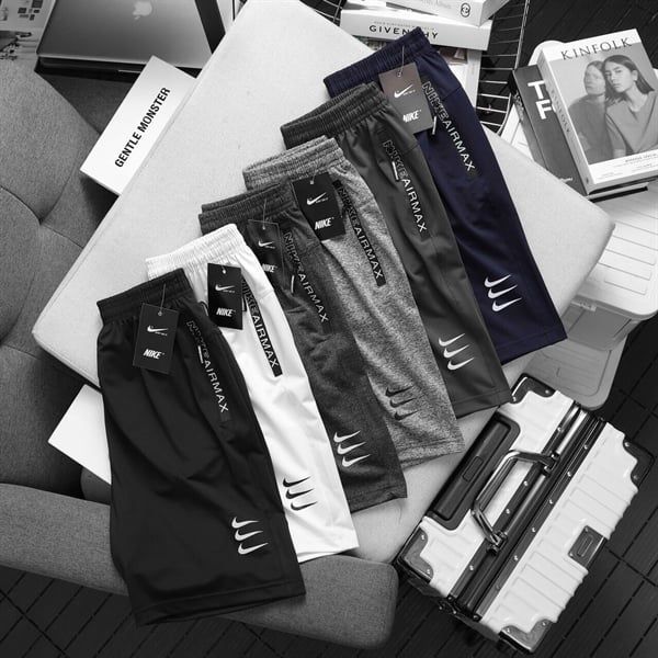 Quần đùi Nike, Das, Puma - xám